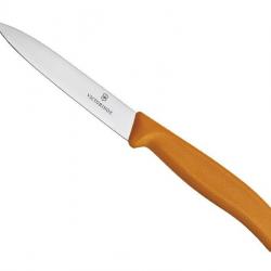 FRED8 COUTEAU OFFICE VICTORINOX SWISSCLASSIC 10CM ORANGE NEUF