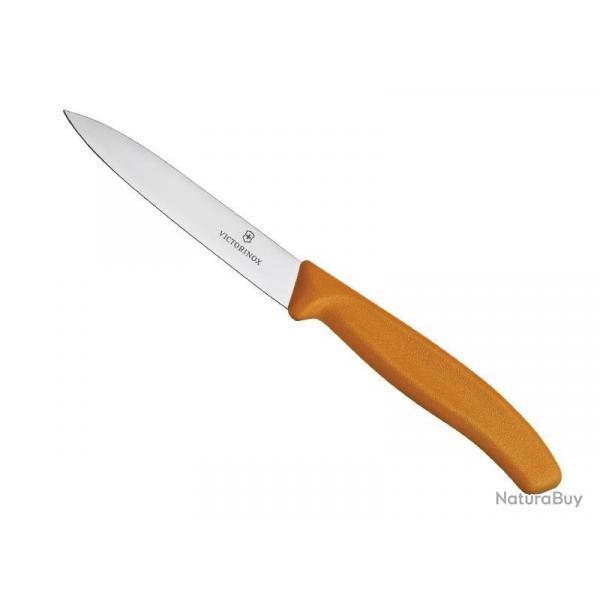 FRED8 COUTEAU OFFICE VICTORINOX SWISSCLASSIC 10CM ORANGE NEUF