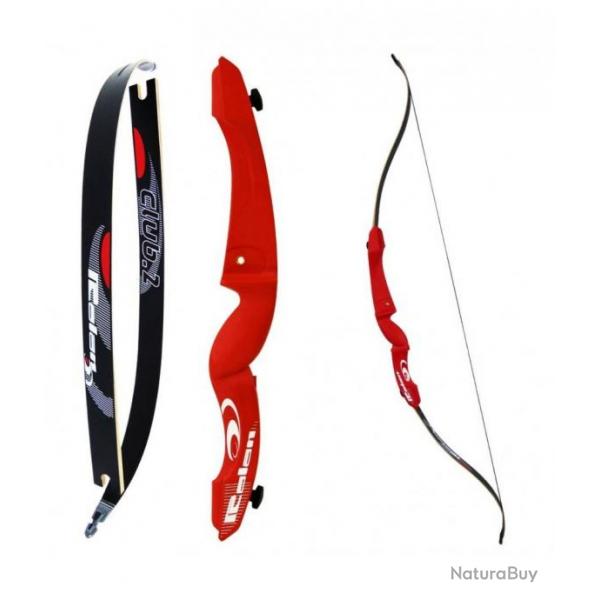 Arc de loisir Rolan Club 2 Gaucher (LH) Rouge 14 lbs 68"