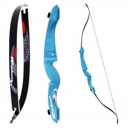 Arc de loisir Rolan Club 2 20 lbs Gaucher (LH) Bleu clair 68"