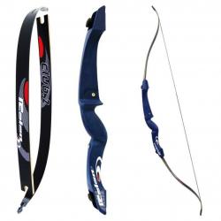 Arc de loisir Rolan Club 2 20 lbs Gaucher (LH) Bleu foncé 68"