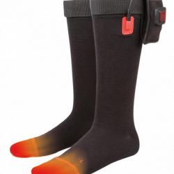 Pack chaussettes Chauffantes, Thermo Noir 35-38
