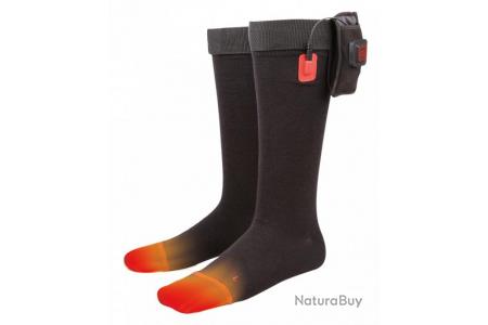 Pack chaussettes Chauffantes, Thermo Noir 35-38 - Chaussettes (8564212)