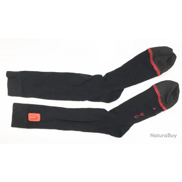 Chaussettes seules de remplacement, Thermo Sock Noir 45-47