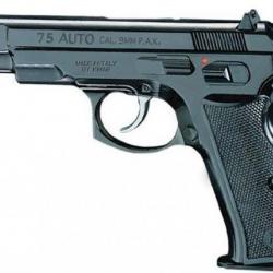 Pistolet à Blanc Semi Automatique Kimar 75 bronzé cal 9 mm PAK + Malette