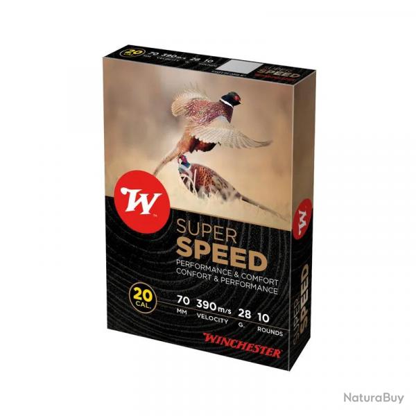 Cartouche De Chasse Winchester Super Speed G2 Calibre 20 70 Numro