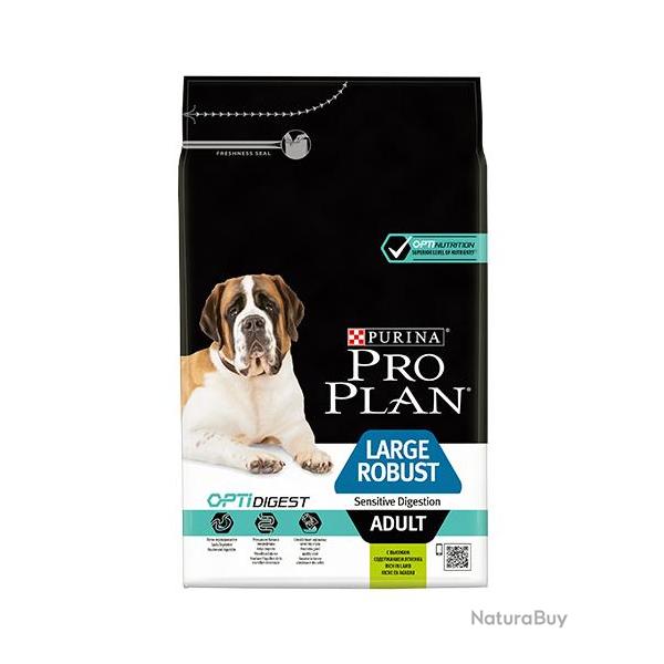 PROPLAN DOG ADULT LARGE BREAD ROBUST SENSITIVE AGNEAU 14KGS