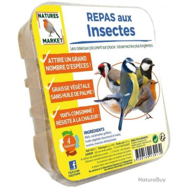 REPAS AUX INSECTES 300GR