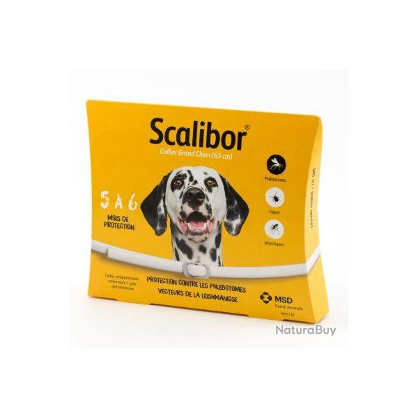 SCALIBOR GRAND CHIEN 65CM 1 COLLIER