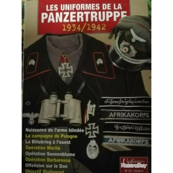 Gazette des uniformes : HS n15 : Les uniformes de la Panzertruppe et1
