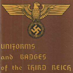 Livre Uniforms and Badges of the third Reich Vol1 par R. Kahl et3