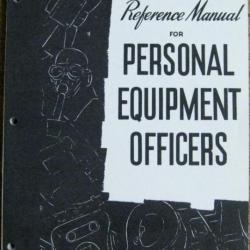Référence Manual for personal equipment officers June 45 et3