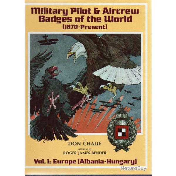 Livre Military Pilot and Aircrew badges of the world (1870-Present) Vol 1 : Europe by Don Chalif et6