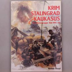 Livre Krim, Stalingrad, Kaukasus Die Heeresgruppe Süd 1941-45 par Haupt et7