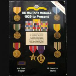Livre US military medals 1939 to présent par Foster et Borts et8