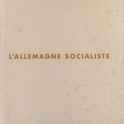 Livre L'Allemagne socialiste,Deutscher Verlag et10