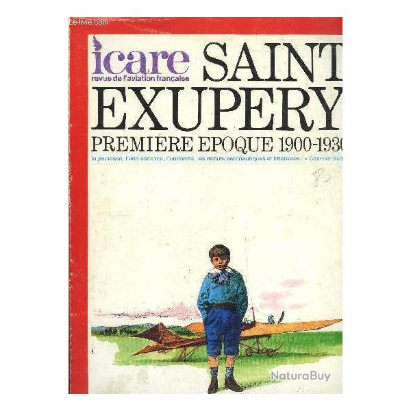 Livre Icare revue de l'aviation franaise Saint Exupery premire poque - et11