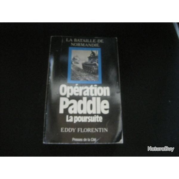 livre Opration Paddle de E. Florentin et13