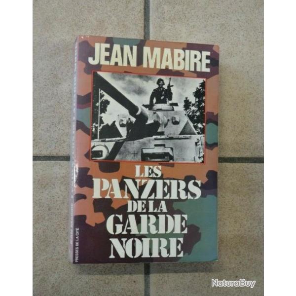 Livre Les panzers de la guerre noire de J. Mabire et13