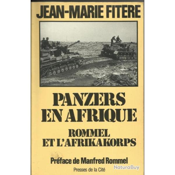 Livre panzers en Afrique de J.-M. Fitre et13