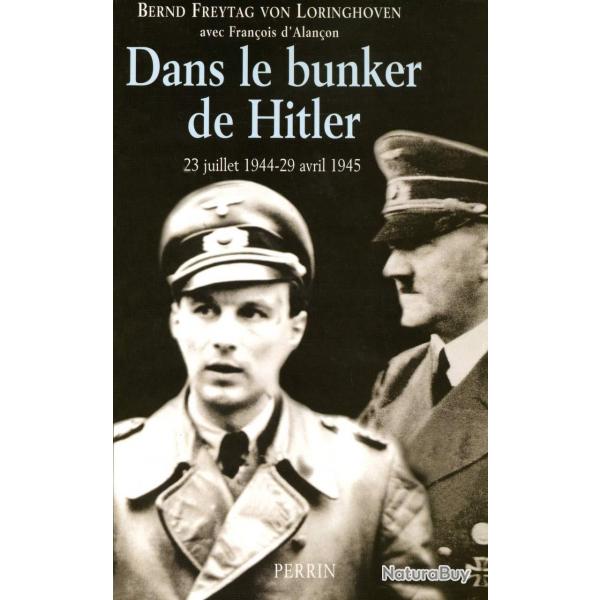 Livre Dans le Bunker d'Hitler de B.F. Von Loringhoven et14