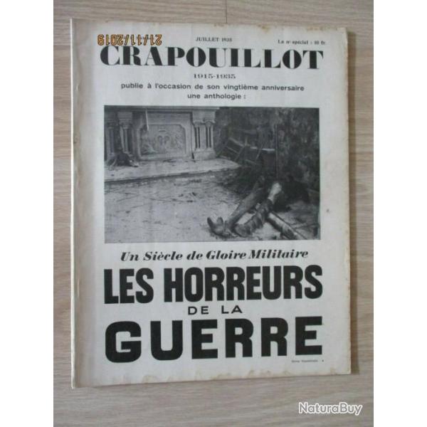 Livre Crapouillot - Les horreurs de la guerre juillet 1935 - et11