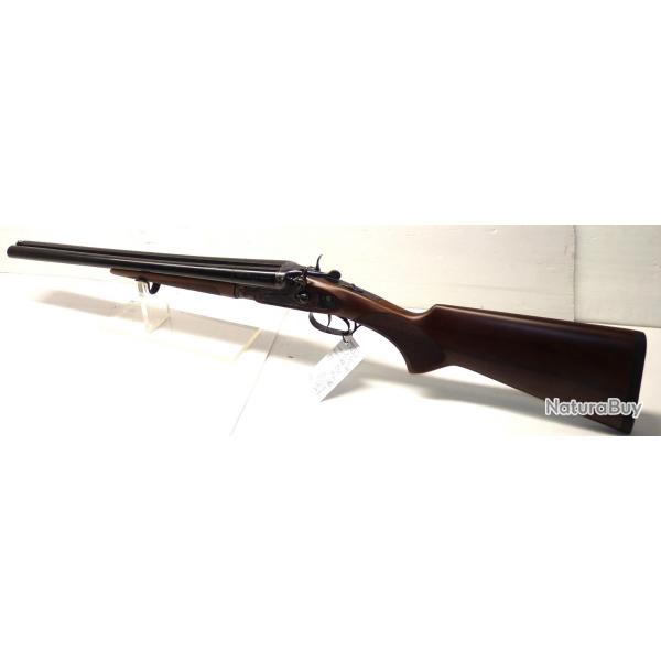 FUSIL A CHIEN HUGLU MODELE COACH GUN- CALIBRE 12/76 - CANON DE 51CM - 5 CHOKES INTER