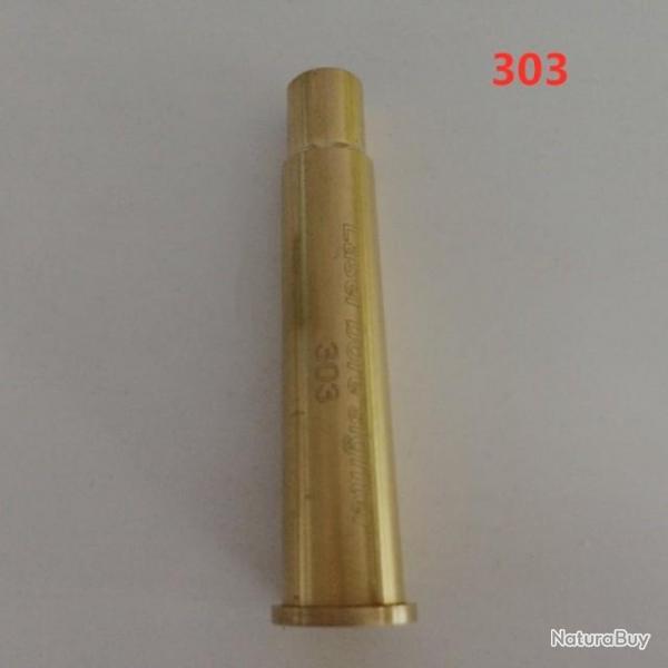 Balle laser Cartouche 303 british + PILES [ EXPEDITION 48H ]