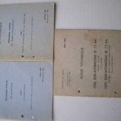 livrets techniques et reglements