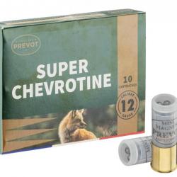 Cartouche Prévot Super Chevrotine Calibre 12/70