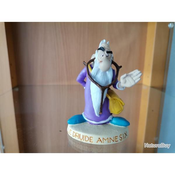 Figurine Le Druide Amnesix rsine neuve Asterix et Obelix