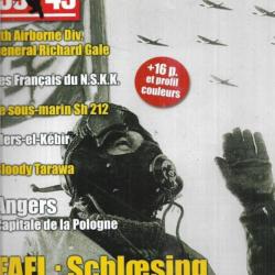 39-45 Magazine 312 ,sous-marin sh 212 , fafl schloesing, français du nsskk, bloody tarawa , el-kébir