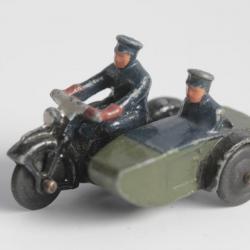 DINKY TOYS 42b Side-car Motor Cycle Patrol
