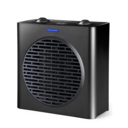 Radiateur/ventilateur en céramique 1500 W pour des espaces 15 m2, couleur noir BXSH1500E Black and D