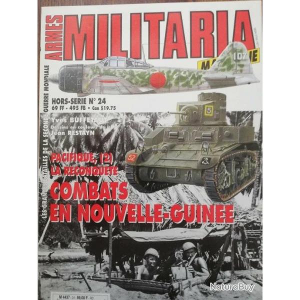 Revue Armes militaria : Combats en Nouvelle-Guine HS No24 et1