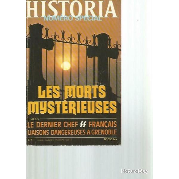 Livre Historia No356 bis : Les morts mystrieuses et17