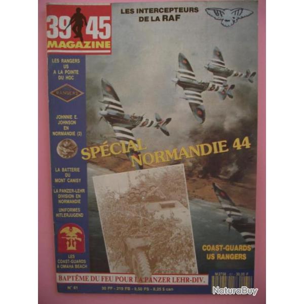 39-45 Magazine No61 : spcial Normandie 44 et17