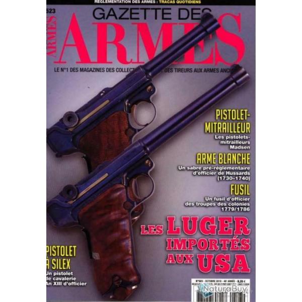 Revue Gazette des armes No523 : Les Lugers imports au USA et17