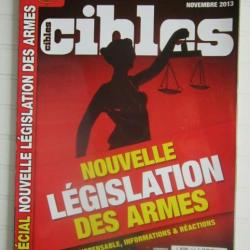 Revue Cibles Hors Série Novembre 2013 : Nouvelle Législation des armes et17