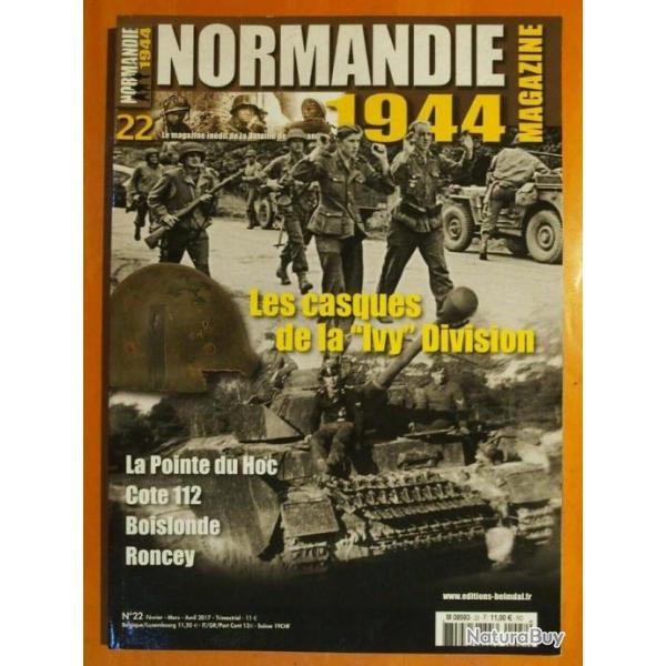 Magazine Normandie 1944 No22 : Les casques de la Ivy division et17