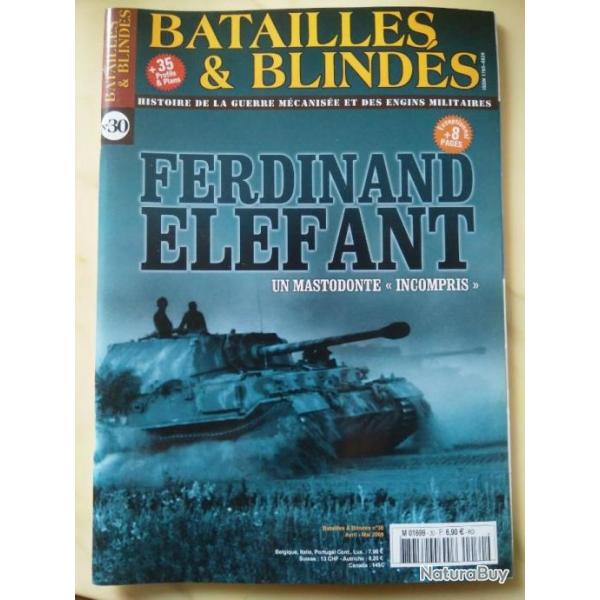 Revue Batailles et Blinds No 30 : Ferdinand Elefant et17