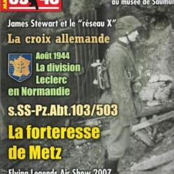 39-45 Magazine n°249 la croix allemande, dornier do x, james stewart réseau x, division leclerc
