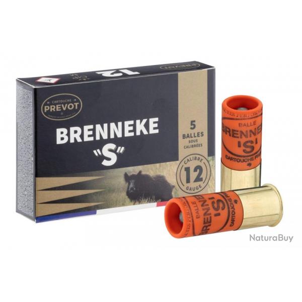 Balle De Chasse Prvot Brenneke S Demie-Blinde Calibre 12/70