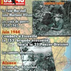 39-45 Magazine 210  croix de guerre 1939-1945, camions allemands, 60e anniversaire du débarquement