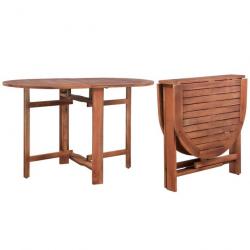 Table de jardin 120 x 70 x 74 cm Bois d'acacia massif 44019