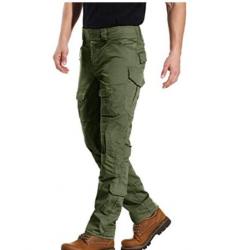 TOP ENCHERE - Pantalon tactique vert - Multipoches - Livraison gratuite et rapide
