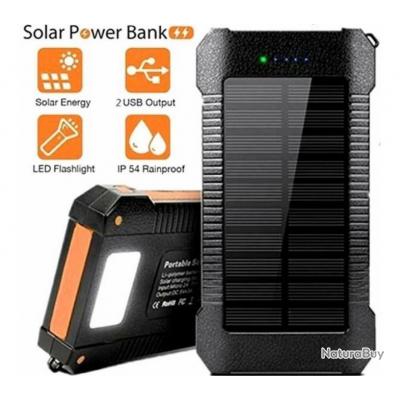 Powerbank Solaire Multifonctions Etanche Livraison Gratuite Et Rapide Equipements Solaires