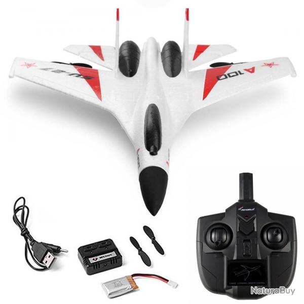 Avion de Chasse Tlcommand SU-27 SU27 Soukho Russe 2.4 Ghz RTF Gyro