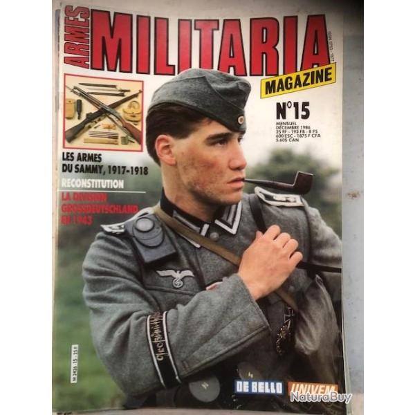 Magazine Armes Militaria No 15 et19