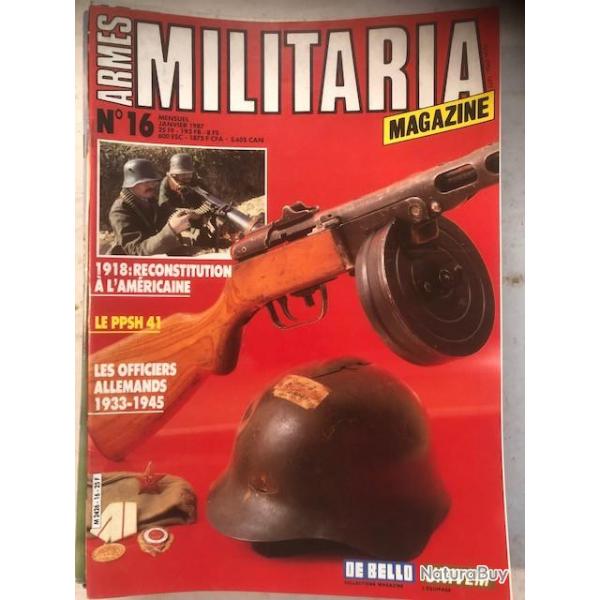 Magazine Armes Militaria No 16 et19